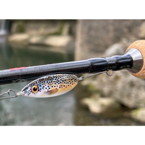 NEU Jenzi Trout Spoon 3D 3g Köder Blinker Forelle ALLE FARBEN - Bild 2 von 8