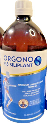 NEW Orgono G5 Siliplant- Organic Silica for Bones Joints & Muscles-Ex 5/27