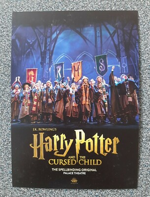 J.K. Rowlings Harry Potter & Das verwunschene Kind Postkarte Palace Theatre London 2