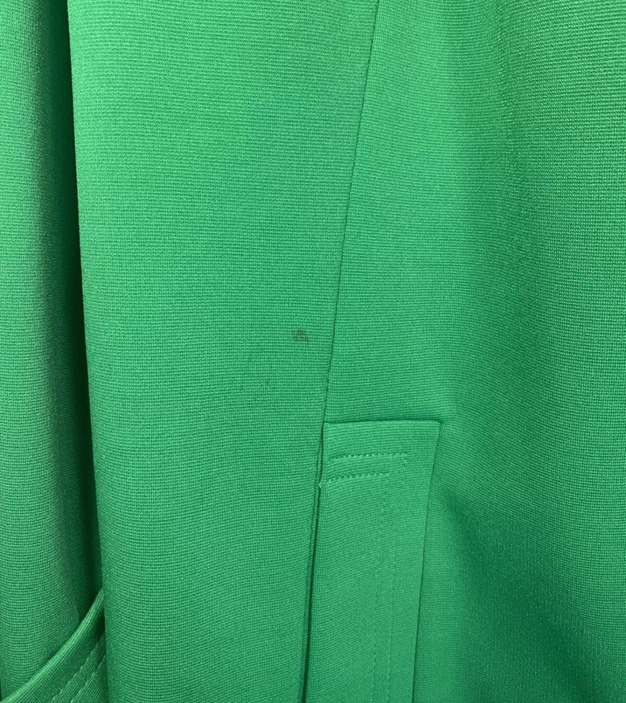 Worthington Size 24 Jacket Blazer Green Classic Single Breasted Long Sleeve US2X