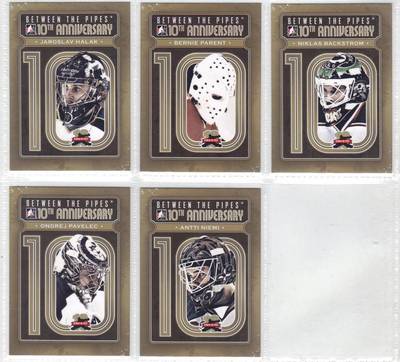 ONDREJ PAVELEC THRASHERS 2011-12 ITG BETWEEN THE PIPES 10th ANNIVERSARY #BTPA-30