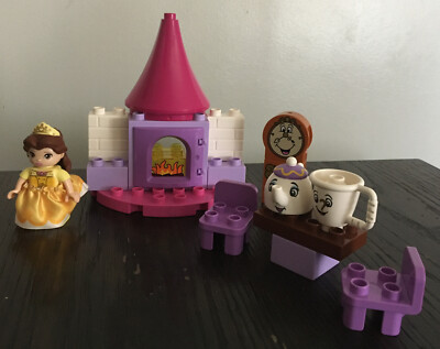 Lego Duplo Disney Princess 10877 Belles Tea Party Complete