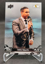 2023 Upper Deck AEW #87 Justin Roberts wrestling card