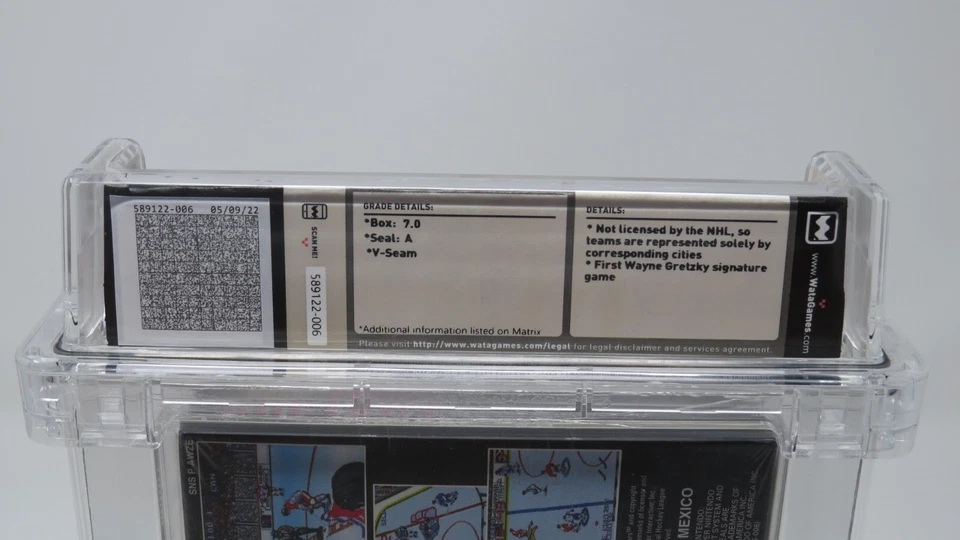 Wayne Gretzky and the NHLPA All Stars Super Nintendo Sealed Video Game Wata 7.0 - Image 4 of 4