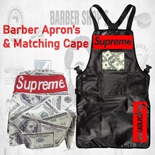 Barber Apron, Barber Apron Uniform Barber Haircutting Apron  cape custom unifom