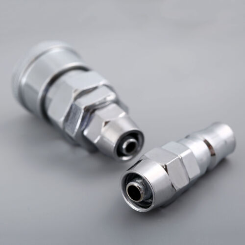 5mm*8mm Air Line Hose Fittings Coupler Connector Pneumatic Kit For Compressor 2X - Photo 1/12