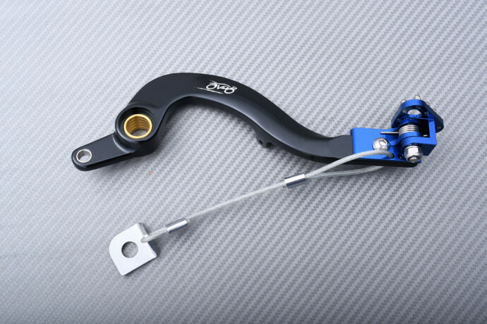 Pédale de frein arrière enduro Strongbrake pour Yamaha YZ 250 FX session boue et track