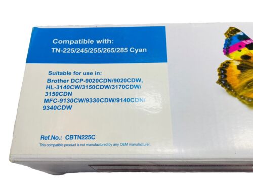 🖨️NIB Brother CBTN225C, Cyan, Laser Toner Cartridge, Brother Compatible - Picture 3 of 6