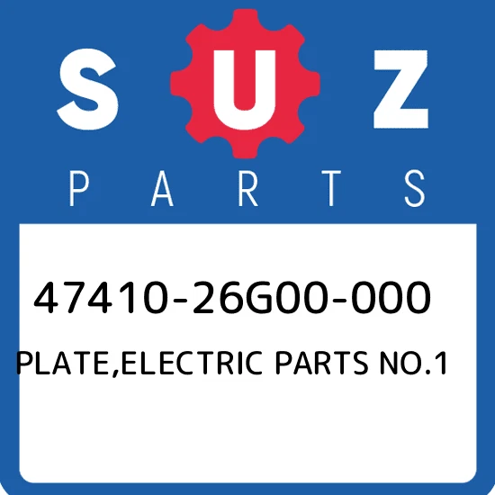 PLATE, PARTS NO.1