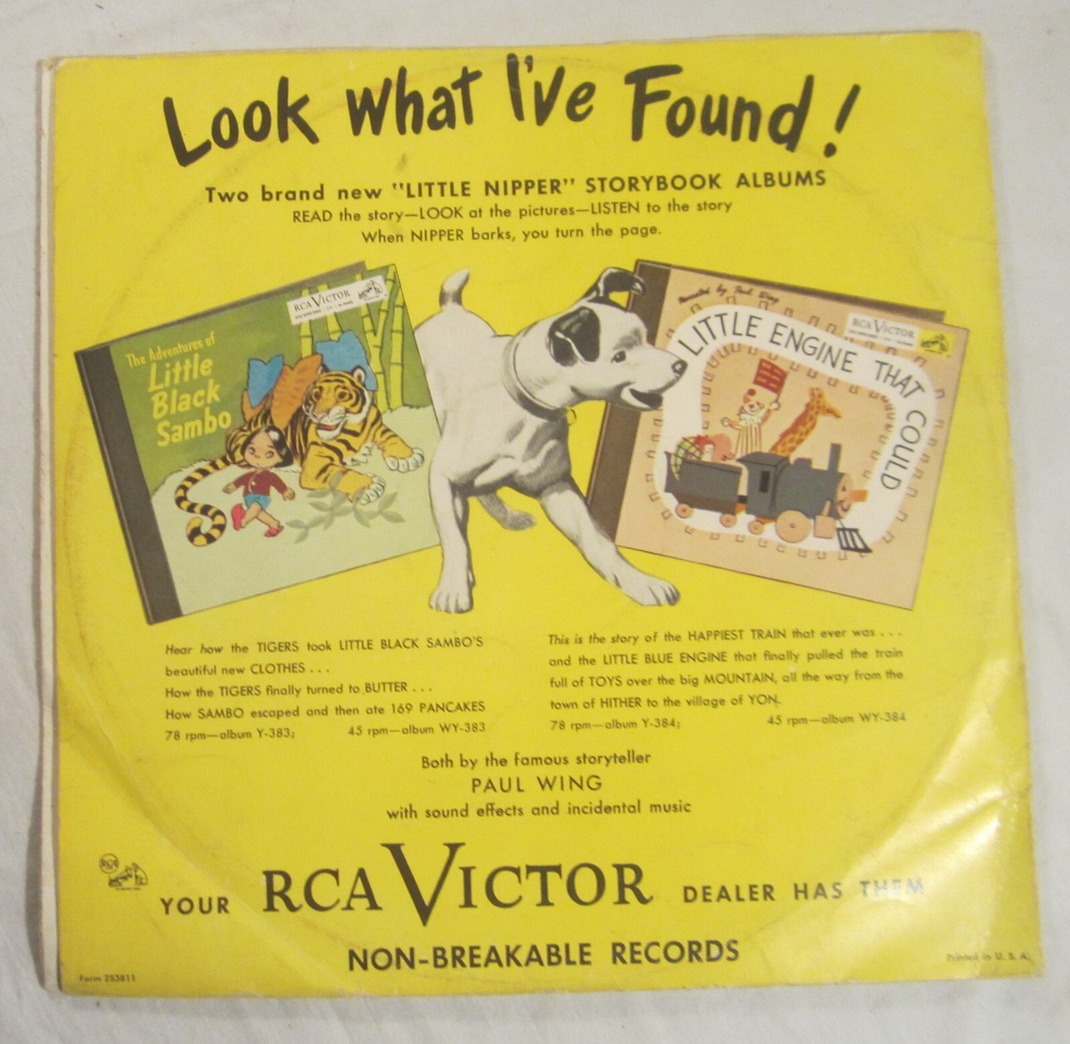マザーグース KUKLA, FRAN & OLLIE - HAPPY MOTHER GOOSE -- RCA Victor 2