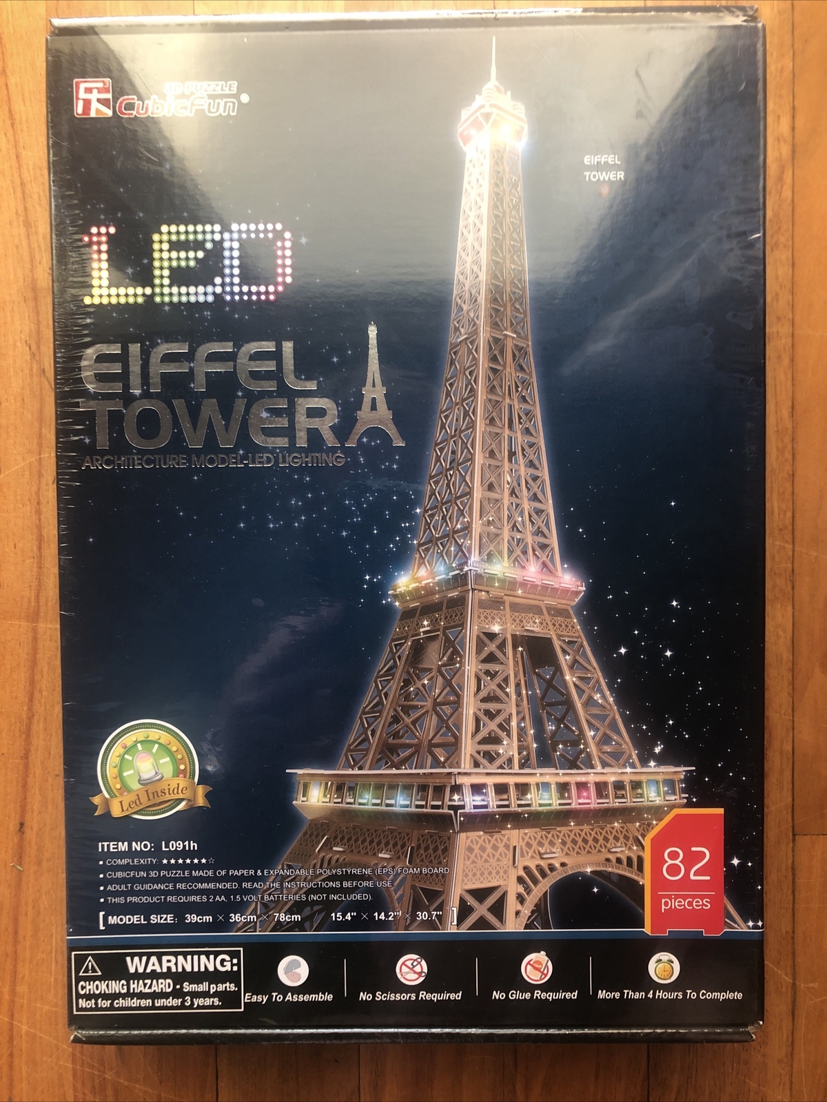 cubicfun eiffel tower