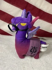 Fortnite Dark Llamacorn Purple Llama 8.5 Inch Plush Doll Toy