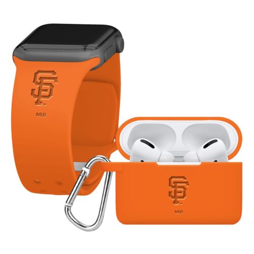 Game Time San Francisco Giants gravé-silicone Apple Combo Pro package - Photo 1 sur 3