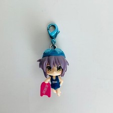 The Melancholy of Haruhi Suzumiya Yuki Nagato Mini Figure Charm Rare Anime Japan