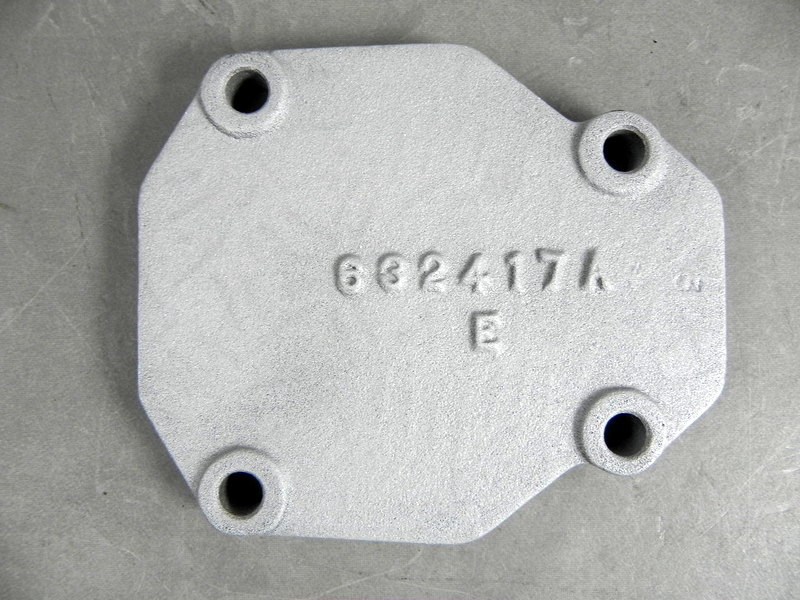 Continental / ? Aircraft Engine Cover Plate 632417A eBay