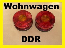 2x Rücklicht Wohnwagen DDR Bastei QEK Junior Dübener Ei Würdig 301 Aero Queck