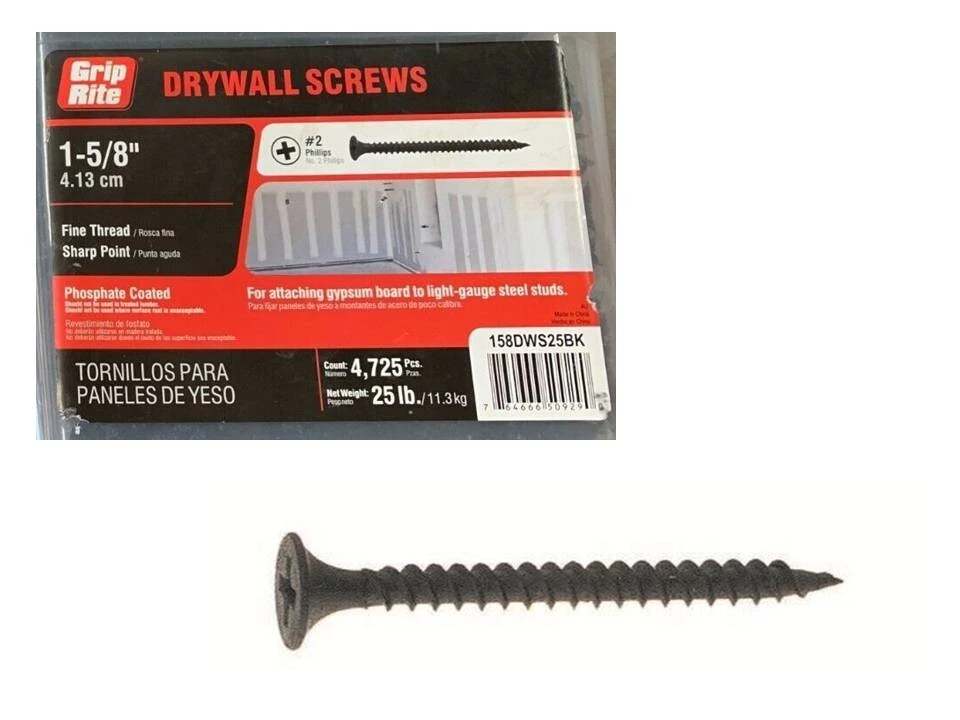 Drywall Screws For Metal Studs