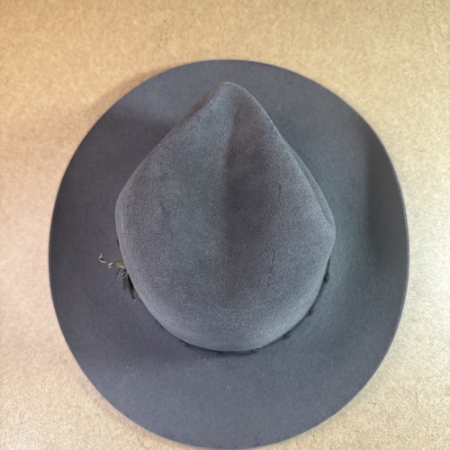 Arizona Hatters Fur Felt Western Cowboy Hat 6 5/8 Custom Made USA Vintage - Picture 11 of 23