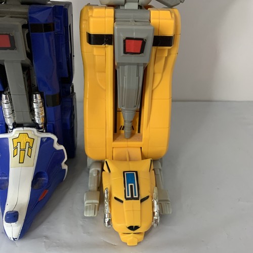 1993 Mighty Morphin Power Rangers Deluxe Megazord Missing Sword Not Packaged - Imagen 5 de 16