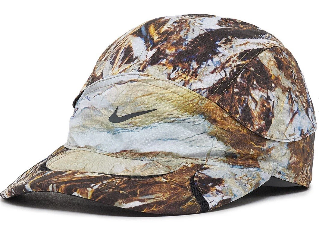 CHAPEAU CASQUETTE DE CAMP RUNNING DRAKE NOCTA x NIKE FW23 L/XL CAMOUFLAGE FD5465 902 NEUF AVEC ÉTIQUETTE AW84 OVO