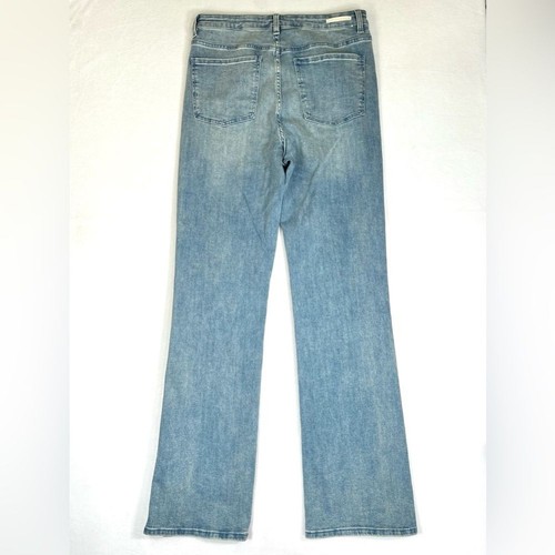Jeans donna SOFT ENVIRONMENT vita alta gamba dritta blu chiaro lavaggio alto 12T - Foto 6 di 14