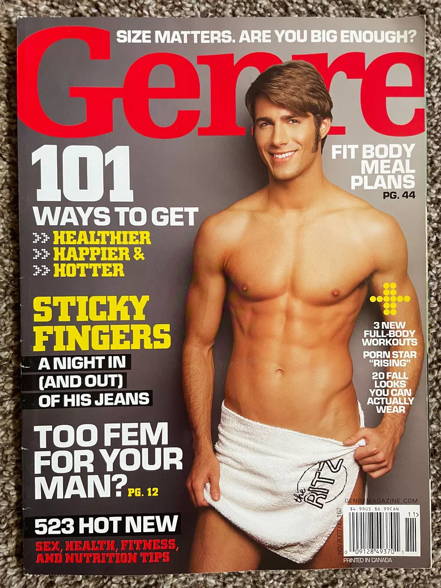 Sxx Kampoz Fool - GENRE Magazine November 2007 Gay Mens Fashion Sex Health Fitness Porn Star  | eBay