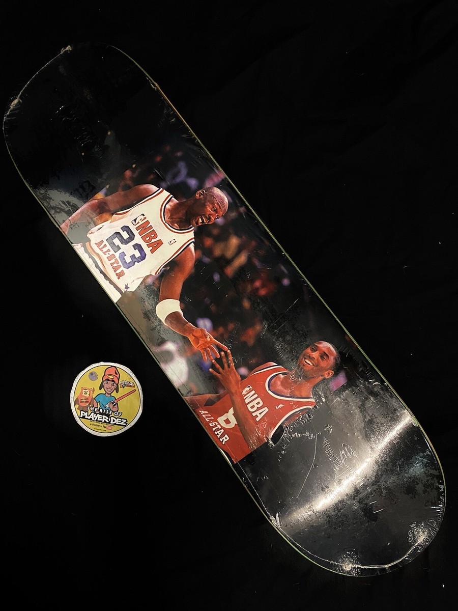 EXTREMELY RARE Kobe Bryant Michael Jordan NBA Sk8mafia Skateboard