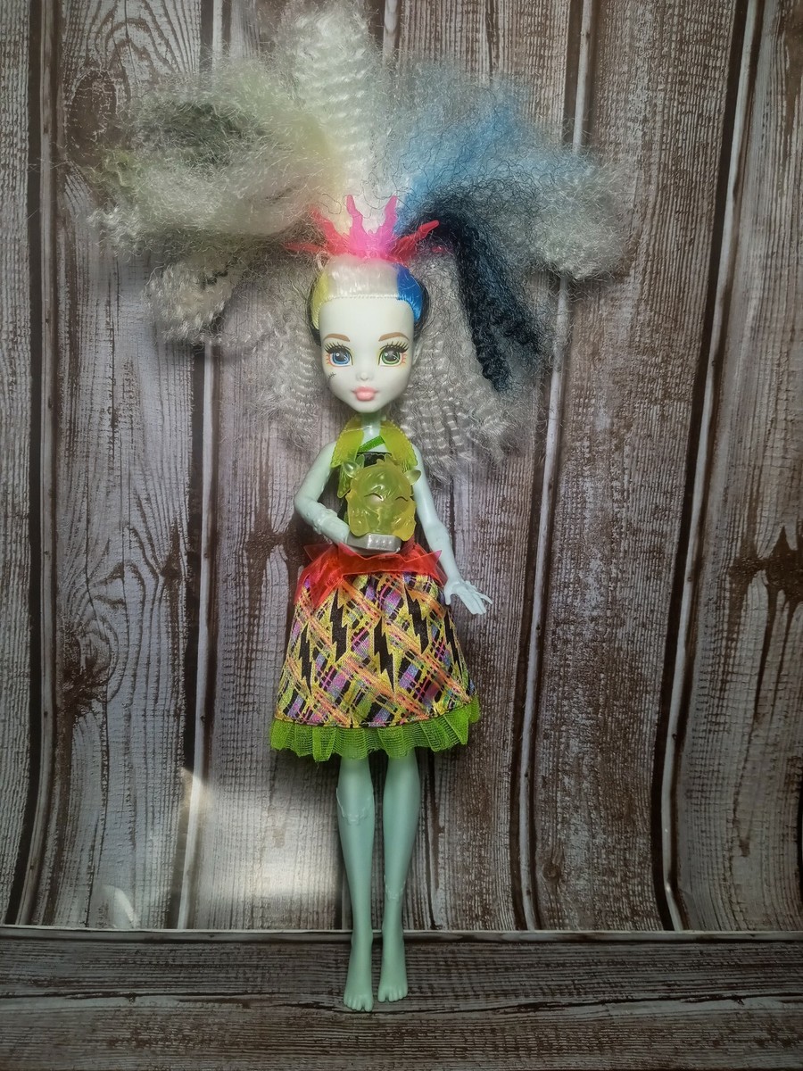 Monster High Electrified High Voltage Frankie Stein Doll Light Up