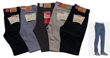 SUPERSCONTO!! Pantalone Carrera Uomo Estivo Regular F Cotone 100% 46/62