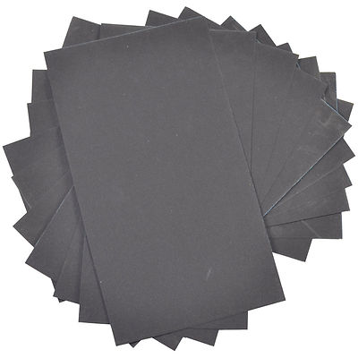 10x HQRP 3 ''x 5 1/2'' Nass Und Trocken Papier 1200 Körnung Wasserdicht Silikon...