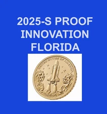 2025 S PROOF Florida American Innovation $1 Coin