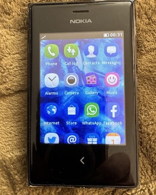 Nokia Asha 503 Single Sim schwarz