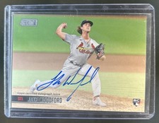 2021 Topps Stadium Club Jake Woodford Auto RC #SCBA-JW Cardinals Rookie