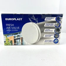 Europlast Fresh Air Valve 5 Inch Adjustable Metal Duct Vent Grille Cover New