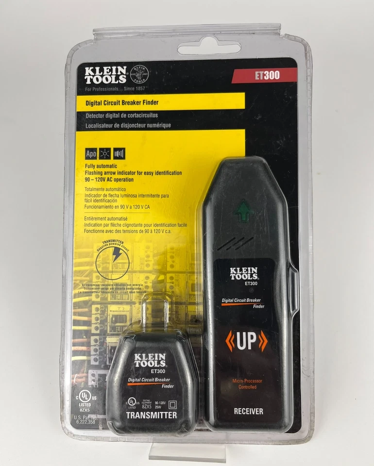 KLEIN TOOLS ET300 / ET300 Digital Circuit Breaker Finder New In Package - Image 2 of 4