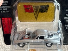 1963 Chevy Corvette Silver 153 Racing Champions Mint Rare Issue 56 Htf Car