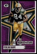 2025 Panini Rookies & Stars #73 Sterling Sharpe Purple #/999