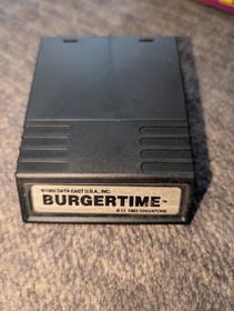 Burgertime for Intellivision CIB/Complete W/Overlays - Tested & Working!
