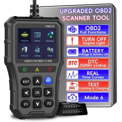 OBD2 Codeleser Diagnosescanner Check Motorleuchte Fahrzeugfehler