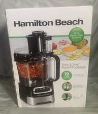 Hamilton Beach 10-Cup Food Processor - Black/...