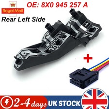 FOR AUDI A1 11-16 REAR LEFT PASSENGER SIDE TAIL LIGHT BULB HOLDER + WIRING PLUG
