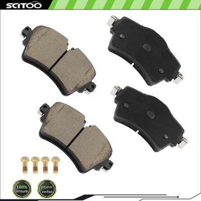 4PCS Front Ceramic Brake Pads Fits 2017 2018 2019 Mini Cooper Clubman ALL4 1.5L