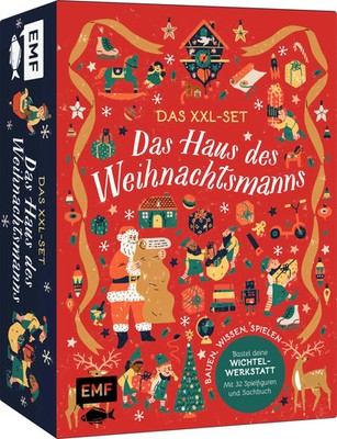 Das XXL-Set - Das Haus des Weihnachtsmanns Fiona Munro Taschenbuch 30 S. Deutsch