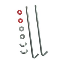 Support de fixation de batterie avec boulon en J pour camions et véhicules