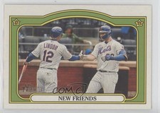 2021 Topps Heritage High Number Combo Cards Pete Alonso Francisco Lindor 3q5