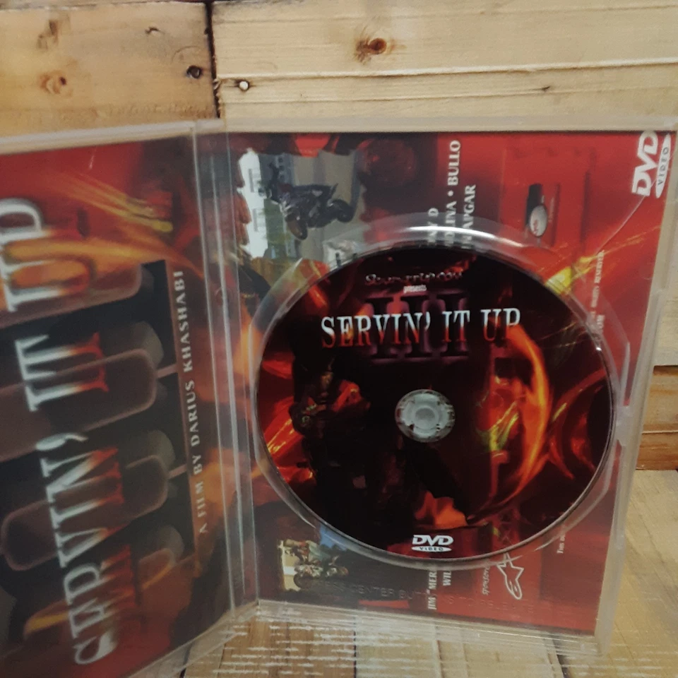 Servin’ It Up III DVD Used Motorcycle Stunts Extreme Sports  - Image 4 of 4
