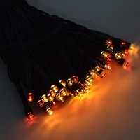 Solar-String-Licht Wasserdicht 12M 100LED Bunte String Lichter FüR Patio Yar Ba