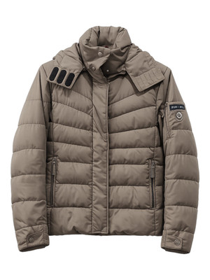 Bogner Fire + Ice ~ Hooded SKi Puffer Down Jacket ~ Beige ~ Women s Small S