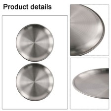 Leichte Edelstahlplatten zum Kochen und im Freien 2 Stück – Bild 4