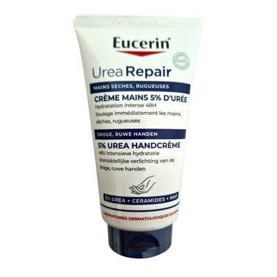 Eucerin UreaRepair PLUS Handcreme 5% Urea  75ml Original   Trockene Haut